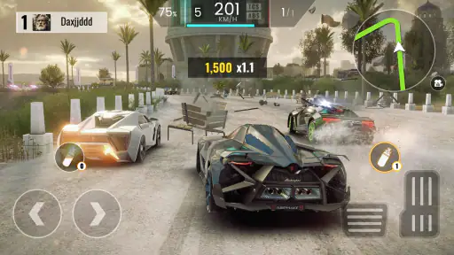 Extreme car race master games screenshot