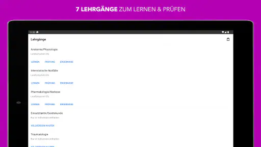 Fachwissen Rettungsdienst screenshot