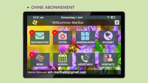 Facilotab AppLauncher Senioren screenshot