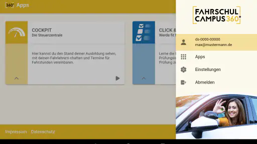Fahrschul-Campus screenshot