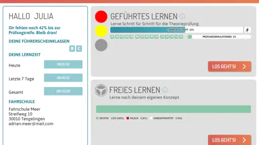 FahrschulApp screenshot
