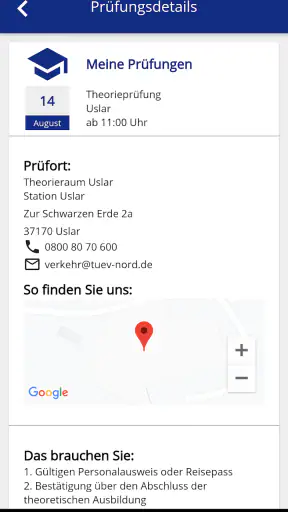 Fahrschüler-App screenshot