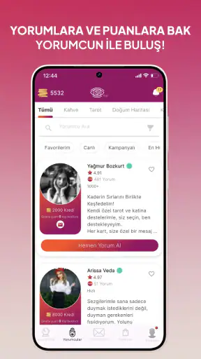 Fal Sepeti - Astroloji & Tarot screenshot