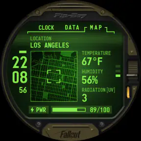 Fallout Pip-Boy Watch Face screenshot