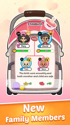 Family Go! - Lifetime Sim game screenshot