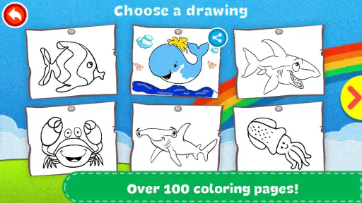 Farbe und Lernen Tiere screenshot