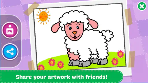 Farbe und Lernen Tiere screenshot
