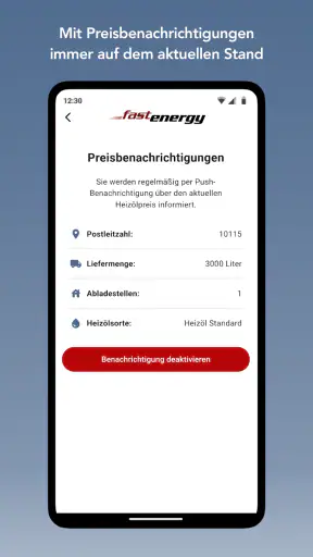 FastEnergy Heizöl screenshot
