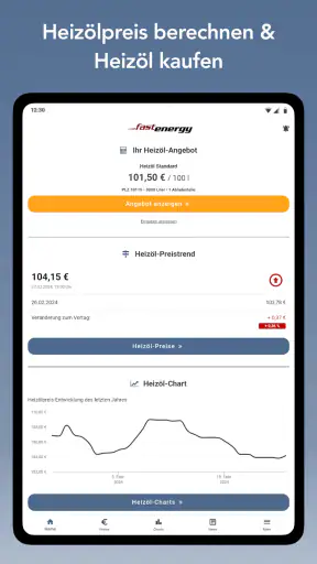 FastEnergy Heizöl screenshot