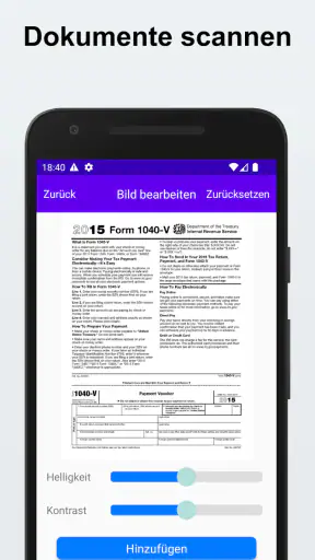 Fax senden und empfangen screenshot