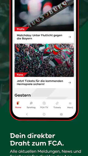FC Augsburg 1907 screenshot