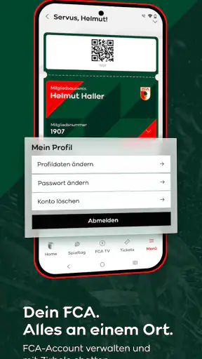 FC Augsburg 1907 screenshot