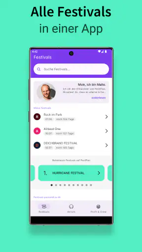 FestPlan: Festival Community screenshot