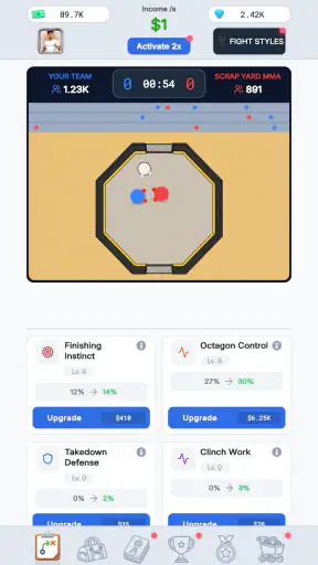 Fight Star - Team Manager Idle screenshot