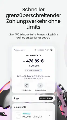 Finom • Geschäftskonto screenshot