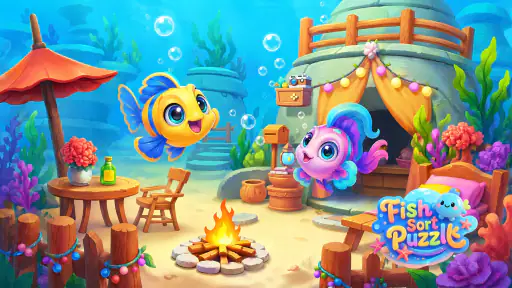Fish Sort Puzzle: Match Game screenshot