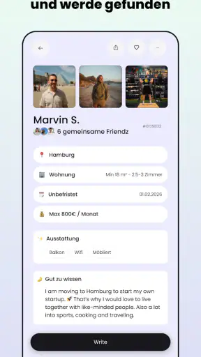 flatsforfriendz - WG & Wohnung screenshot
