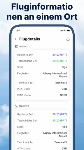 Flightsky: Flugradar 3D screenshot