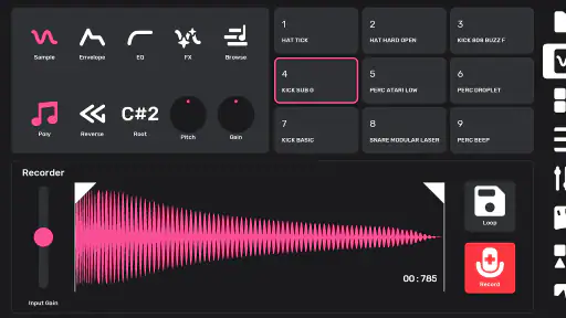 Flip Sampler screenshot