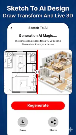 Floor Plan Creator: Home DecAi screenshot