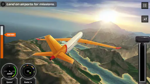 Flugpilot-Simulator 3D screenshot