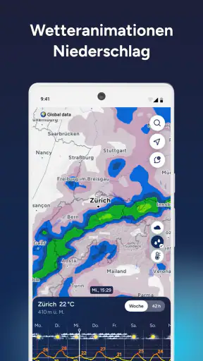Fluid Meteo – Wetter Prognosen screenshot