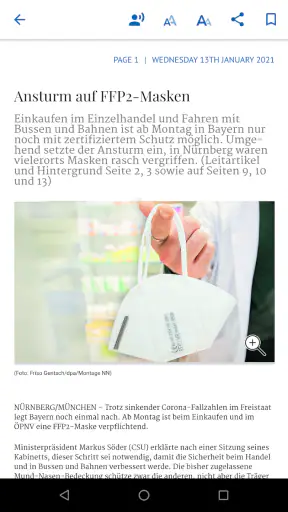 FLZ E-PAPER screenshot