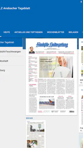 FLZ E-PAPER screenshot