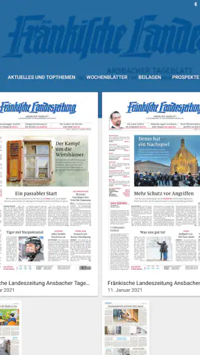FLZ E-PAPER screenshot