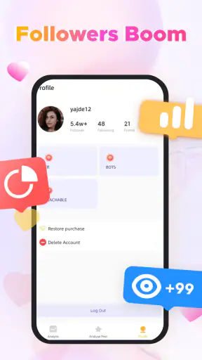 Followers & Like -TikTracker screenshot