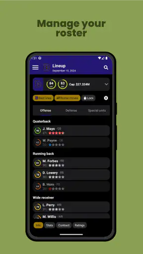 Football Legacy Manager 25 screenshot