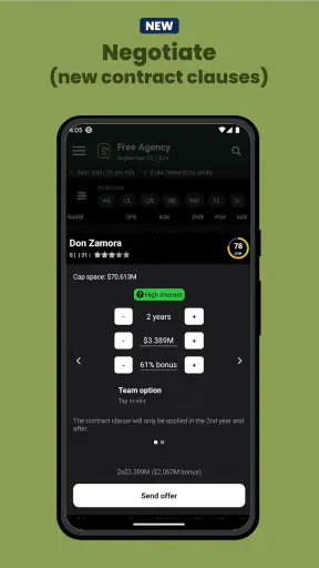 Football Legacy Manager 25 screenshot
