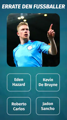 Football Quiz - Fußballtest screenshot