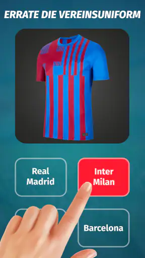 Football Quiz - Fußballtest screenshot