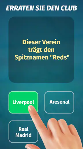 Football Quiz - Fußballtest screenshot