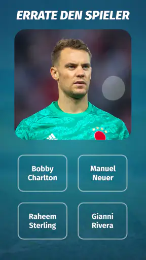 Football Quiz - Fußballtest screenshot