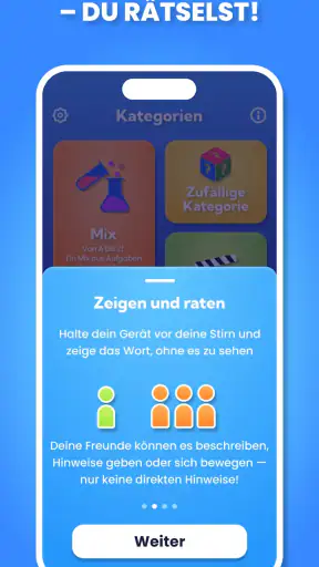 Wer bin ich? Scharade: Guessly screenshot