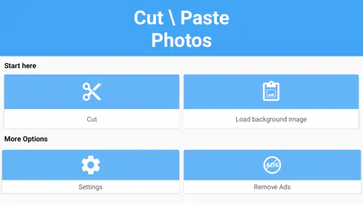 Fotos ausschneiden & einfügen screenshot