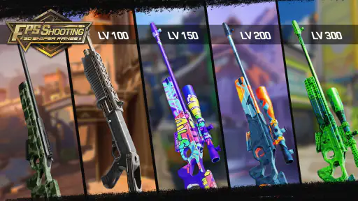 FPS Shooting: 3D Sniper Range screenshot