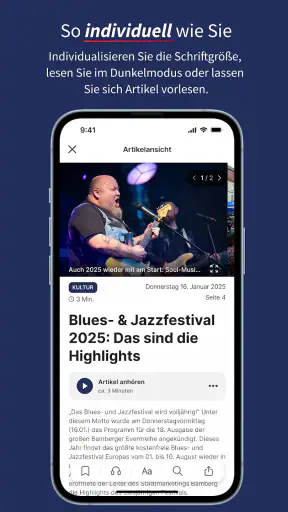 Fränkischer Tag E-Paper screenshot