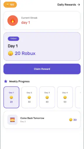 Free Robux screenshot