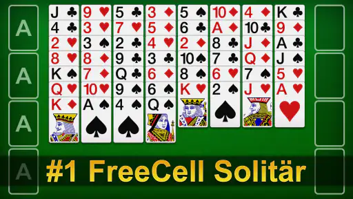 FreeCell Solitär screenshot
