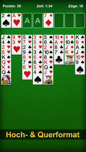 FreeCell Solitär screenshot