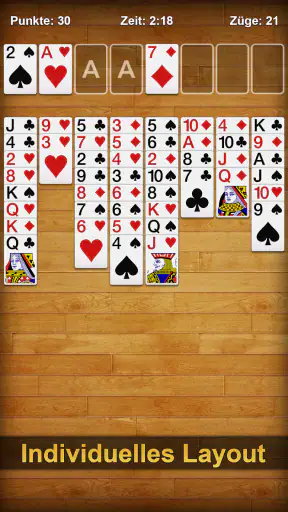 FreeCell Solitär screenshot