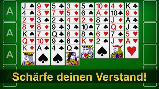 FreeCell Solitär screenshot