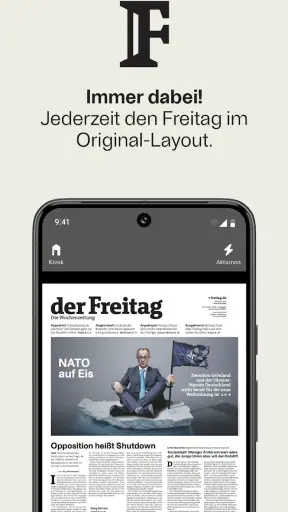 Freitag E-Paper screenshot