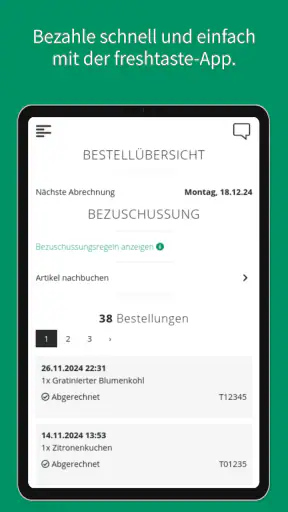 freshtaste screenshot