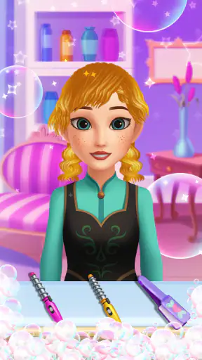 Friseur Spiele: Mädchen Frisör screenshot