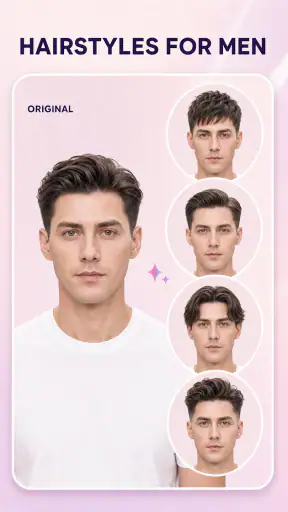 Frisuren Testen: KI Haare screenshot