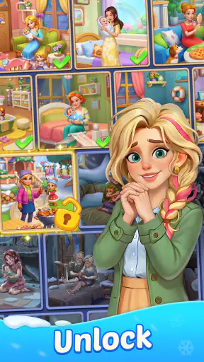 Frost Valley™: Merge & Story screenshot